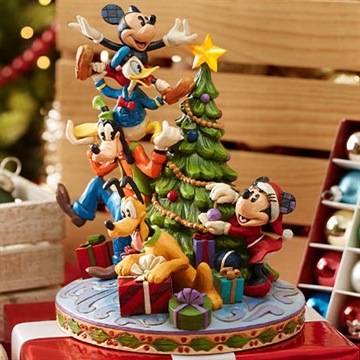 Disney figur Mickey og Venner Juletræ Jul